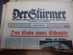 Der Stürmer 09. April 1942, Nr. 15, Das Ende einer Schande