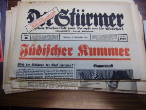 Der Stürmer 05. September 1940, Nr. 36, Jüdischer Kummer