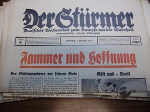 Der Stürmer 05. Februar 1942, Nr. 6, Jammer und Hoffnung