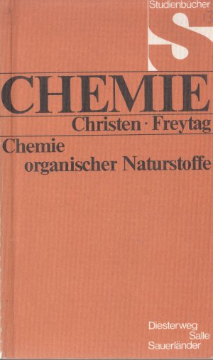 gebrauchtes Buch – Christen, Hans R – Chemie organischer Naturstoffe