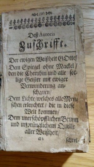 Johannis Angeli Silesii Cherubinischer Wandersmann / "Kleine Hand und Denck-Bibel, oder Einführung zu der geheimen Weisheit und verborgenen Wahrheit des […]