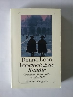 gebrauchtes Buch – Donna Leon – Verschwiegene Kanäle