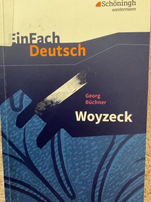 gebrauchtes Buch – Norbert Schläbitz – EinFach Deutsch Textausgaben - Georg Büchner: Woyzeck Drama - Gymnasiale Oberstufe