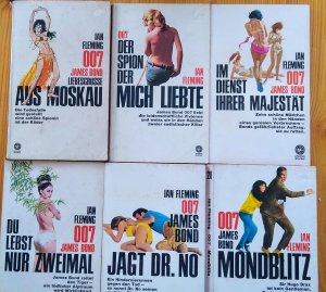 007 James Bond: Der Spion der mich liebte, Im Dienst Ihrer Majestät, Du lebst nur zweimal, James Bond jagd Dr. No, Mondblitz (Hugo Drax)