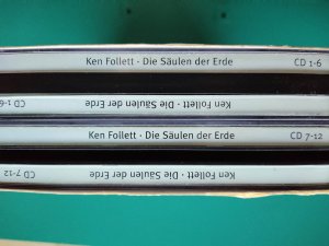 gebrauchtes Hörbuch – Ken Follett – Die Säulen der Erde  (12 CDs)