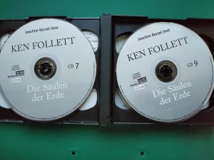 gebrauchtes Hörbuch – Ken Follett – Die Säulen der Erde  (12 CDs)