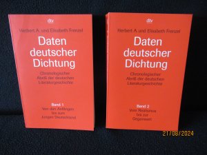 Band 1., Von den Anfängen bis zum Jungen Deutschland; Bd. 2 : Vom Realismus bis zur Gegewart