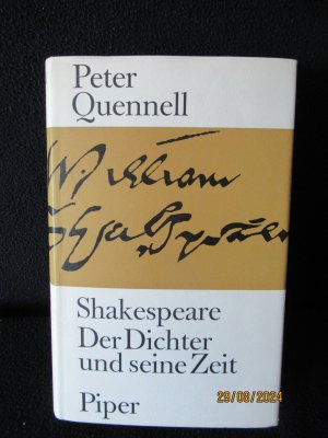 antiquarisches Buch – Peter Quennell – Shakespeare der Dichter und seine Zeit  + Viebrock, Shakespeares dramatische Weltsicht