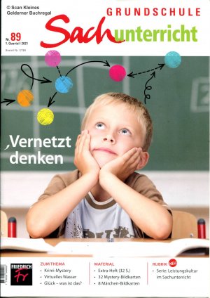 gebrauchtes Buch – Schomaker, Claudia - pädagogisch-didaktische Fachzeitschrift – Grundschule Sachunterricht 89/2021: VERNETZT DENKEN / mit Materialpaket (vollständig)