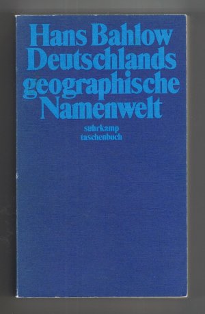 Deutschlands geographische Namenwelt