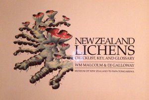 New Zealand Lichens, Checklist, key, and glossary