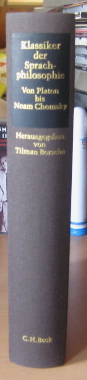gebrauchtes Buch – Tilman Borsche – Klassiker der Sprachphilosophie. Von Platon bis Noam Chomsky [mit SU]