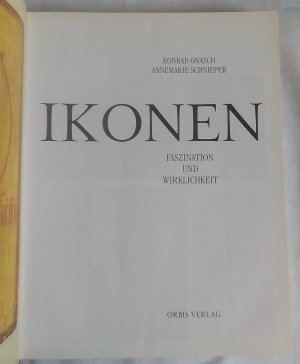 gebrauchtes Buch – Onasch, Konrad; Schnieper – Ikonen • Faszination und Wirklichkeit