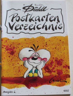 gebrauchtes Buch – Thomas Goletz – Diddl Maus 2 Sammelordner mit 338 Postkarten in Folien aus 1995