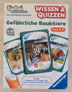 tiptoi - Wissen & Quizzen "Gefährliche Raubtiere"