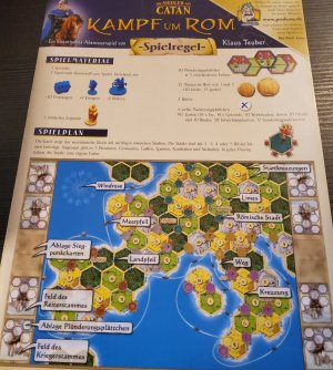 gebrauchtes Spiel – Klaus Teuber – Die Siedler von Catan Kampf um Rom