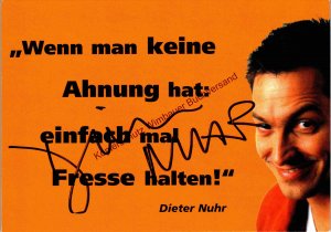 Original Autogramm Dieter Nuhr /// Autogramm Autograph signiert signed signee