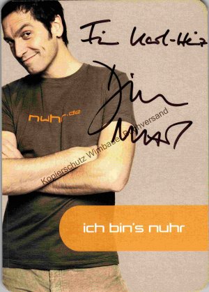 Original Autogramm Dieter Nuhr /// Autogramm Autograph signiert signed signee