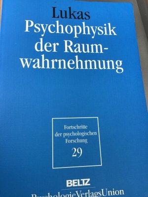 Psychophysik der Raumwahrnehmung