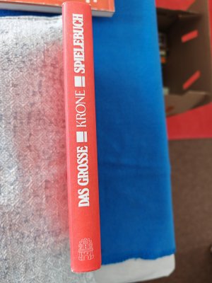 gebrauchtes Buch – Frank Grube und Gerhard Richter – Das grosse Krone-Spielebuch - 150 ausgew. Spiele für Erwachsene