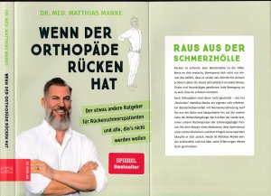 gebrauchtes Buch – Matthias Manke – DR.MED. MATTHIAS MANKE ***WENN DER ORTHOPÄDE RÜCKEN HAT*** Raff Dich auf und rette Deinen Rücken*** Der etwas andere Ratgeber für Rückenschmerzpatienten und alle, die’s nicht werden wollen*** TB von 2021, Edel Verlagsgruppe München, 222 Seiten. Wie NEU***