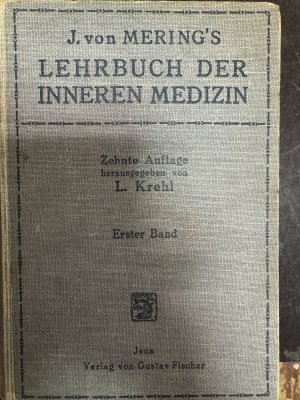 Lehrbuch der inneren Medizin 1und 2 Band