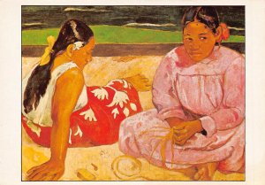 gebrauchtes Buch – Künstlerkarte Paul Gauguin - Frauen von Tahiti