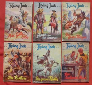 28 x Flying Jack Originalhefte ! Schöne Wildwest / Indianer-Serie 1951-1953. Erich Pabel Verlag, Rastatt. Sammlung von 28 x Originalheften aus den 1950 […]