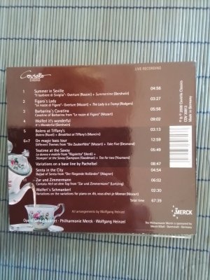 gebrauchter Tonträger – Salonmusik & Verwandtes – Tetime at the Savoy - Feinst Klassik- und Jazzmischungen