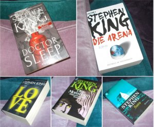 gebrauchtes Buch – Stephen King – Die Arena  Love  Das Monstrum  Doctor Sleep +