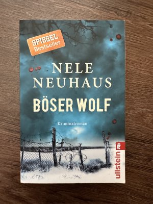 gebrauchtes Buch – Nele Neuhaus – Böser Wolf - Kriminalroman