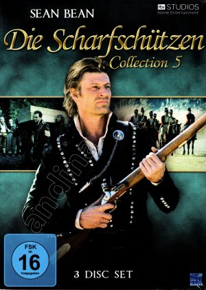 Die Scharfschützen Collection, Vol. 5 // 3 DVDs mit Sean Bean als Richard Sharpe // Nach der Romanvorlage von Bernard Cornwell