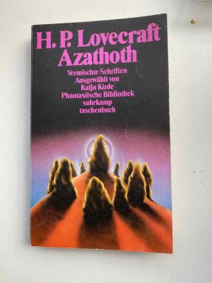 gebrauchtes Buch – Lovecraft, H. P – Azathoth - vermischte Schriften