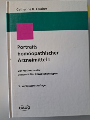 gebrauchtes Buch – Coulter, Catherine R – Portraits homöopathischer Arzneimittel 1/2/3 - alle 3 Fachbücher