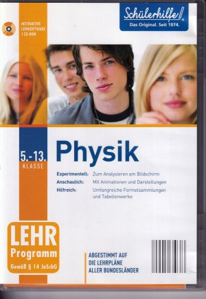 gebrauchtes Hörbuch – Schülerhilfe Physik 5. - 13. Klasse - Lernsoftware