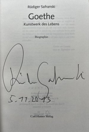 Goethe - Kunstwerk des Lebens - Biografie