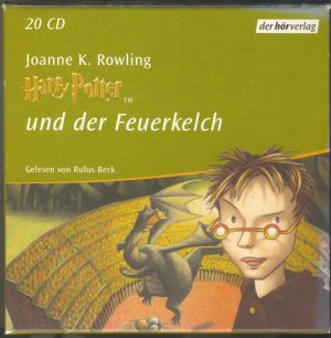 gebrauchtes Hörbuch – Rowling, Joanne K – Harry Potter und der Feuerkelch - Box mit 20 CDs