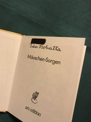 antiquarisches Buch – Ida Bohatta-Morpurgo – Mäuschen-Sorgen