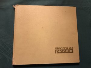 Electro-As PICCOLO - Vorstellung des Piccolo-Programms (Bedienungsanleitungen und Rezepte)