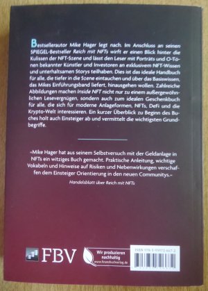 gebrauchtes Buch – Mike Hager – Inside NFT: Stars, Storys, Strategien - Der NFT-Papst packt aus