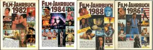 gebrauchtes Buch – Cinema Film-Jahrbuch Nr. 5 1982 + Nr. 10 1984+ Nr. 13 1986 + 1988