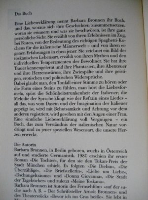 gebrauchtes Buch – Barbara Bronnen – Meine Toskana : eine Liebeserklärung. Mit Ill. von Susanne Janssen