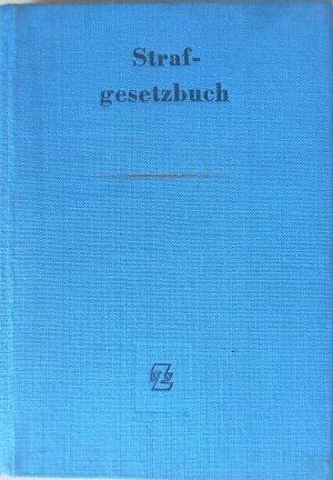 antiquarisches Buch – Strafgesetzbuch und andere Strafgesetze Textausgabe mit Anmerkungen und Sachregister.