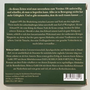 gebrauchtes Hörbuch – Rebecca Gablé – Das Spiel der Könige