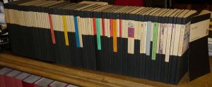 Quarthefte. Eine Sammlung zeitgenössischer Literatur in Erstausgaben. Quartheft 1-77 in 72 Bänden (vollständiges erstes Jahrzehnt).