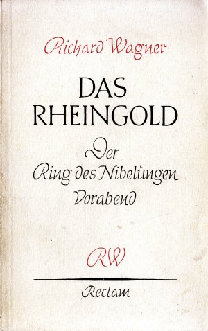 antiquarisches Buch – RICHARD WAGNER – DAS RHEINGOLD