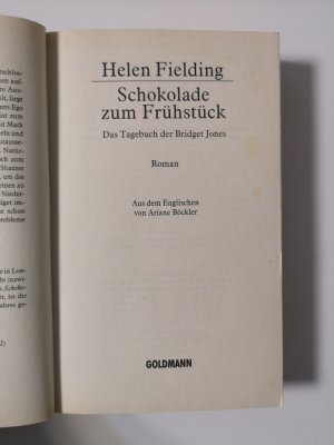 gebrauchtes Buch – Helen Fielding – Schokolade zum Frühstück - das Tagebuch der Bridget Jones