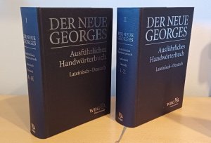 gebrauchtes Buch – Georges, Karl Ernst – Ausführliches Lateinisch-Deutsches Handwörterbuch. 2 Bände, hg. von Thomas Baier, bearbeitet von Tobias Dänzer