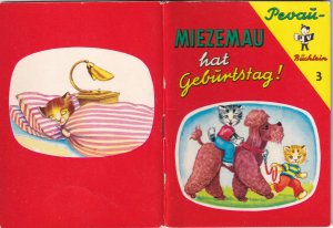 Miezemau hat Geburtstag ! Pevau-Büchlein 3