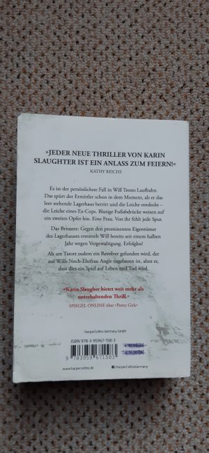 gebrauchtes Buch – Karin Slaughter – Blutige Fesseln